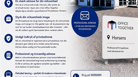 Kontorfællesskaber til leje i Horsens - billede 1