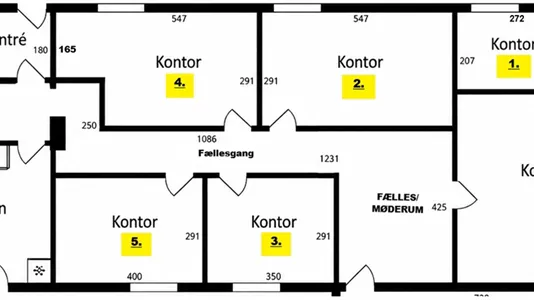 Kontorfællesskaber til leje i Kolding - billede 9