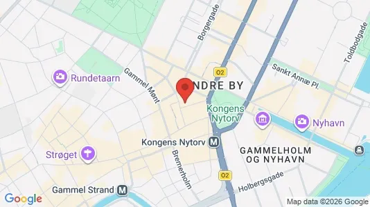 Kontorfællesskaber til leje i København K - Foto fra Google Street View